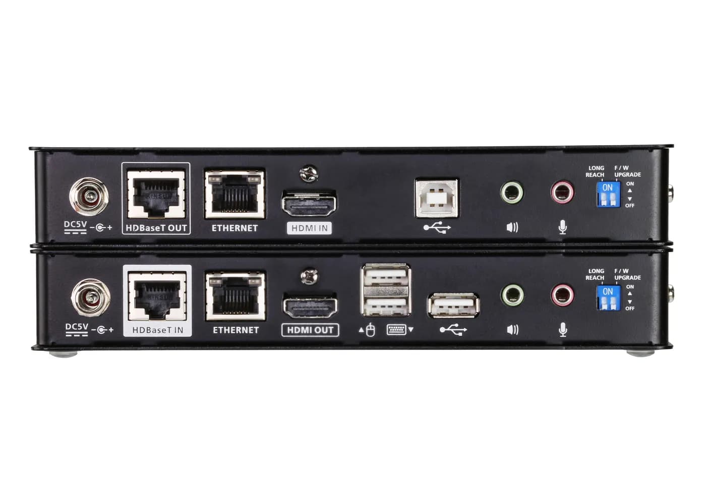 Extensor KVM HDMI / 4K / 100 m (328 ft) / HDBaseT 2.0 / USB 2.0 / Audi 2