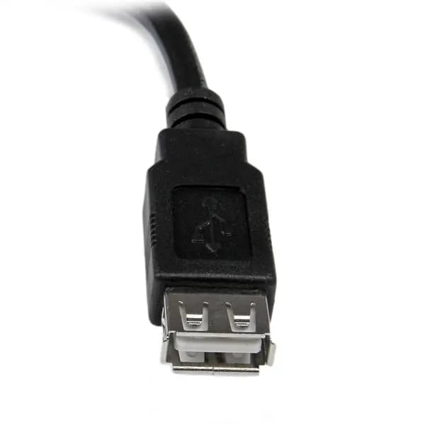 StarTech.com Cable Extensor USB 2.0 Macho a Hembra de 15cm 5