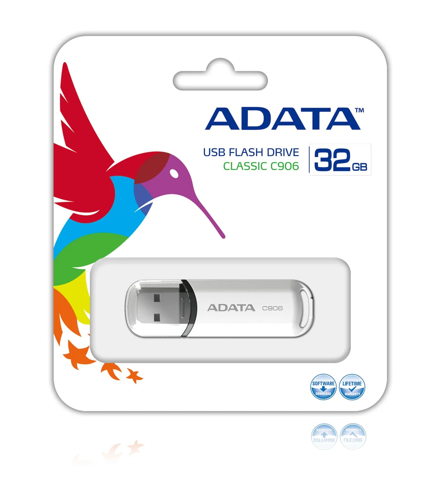 ADATA 32GB C906 unidad flash USB USB tipo A 2.0 Blanco 2
