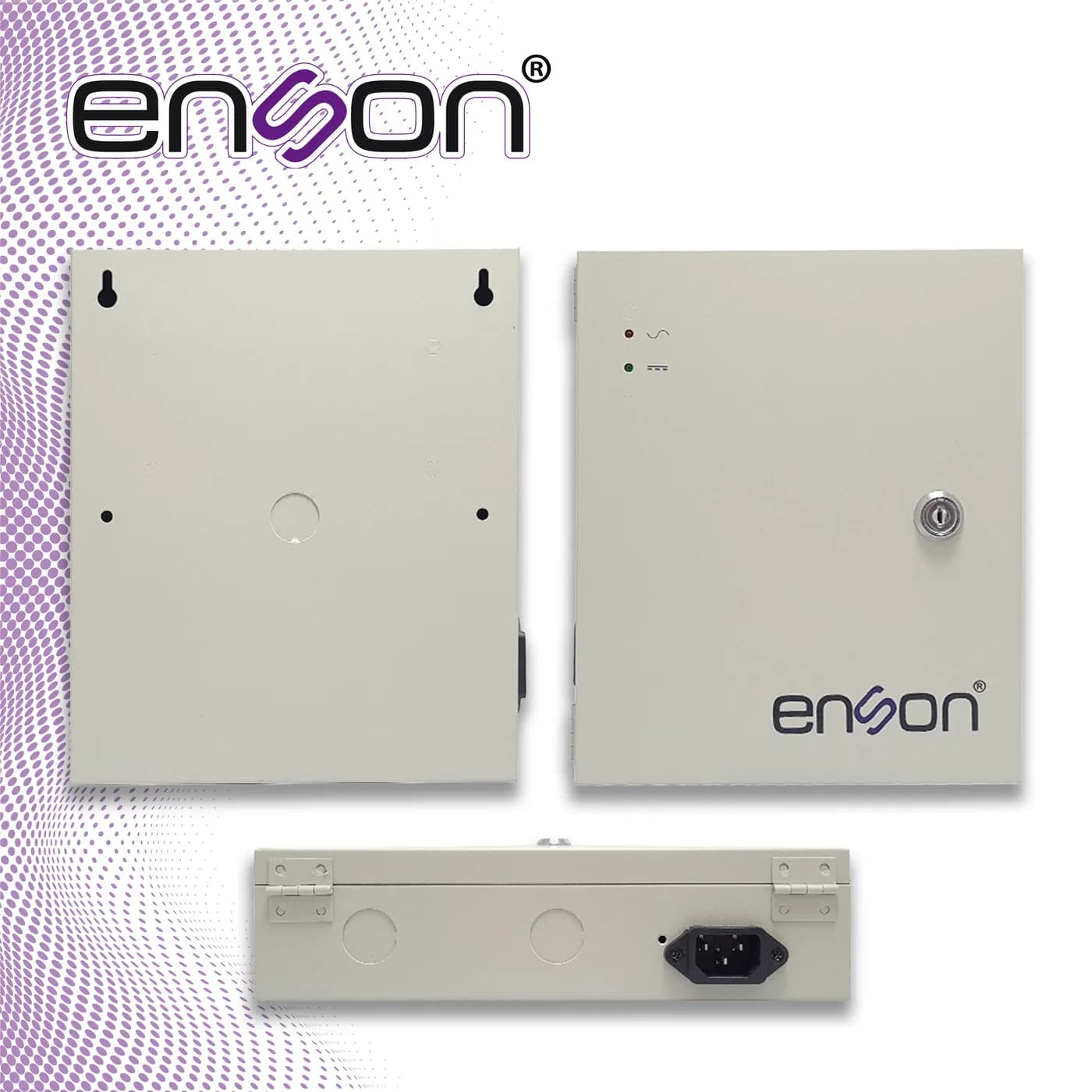 FUENTE DE PODER TIPO CAJA ENSON PSB-1218 12VDC 10A 18 CANALES DE 0.5A  7