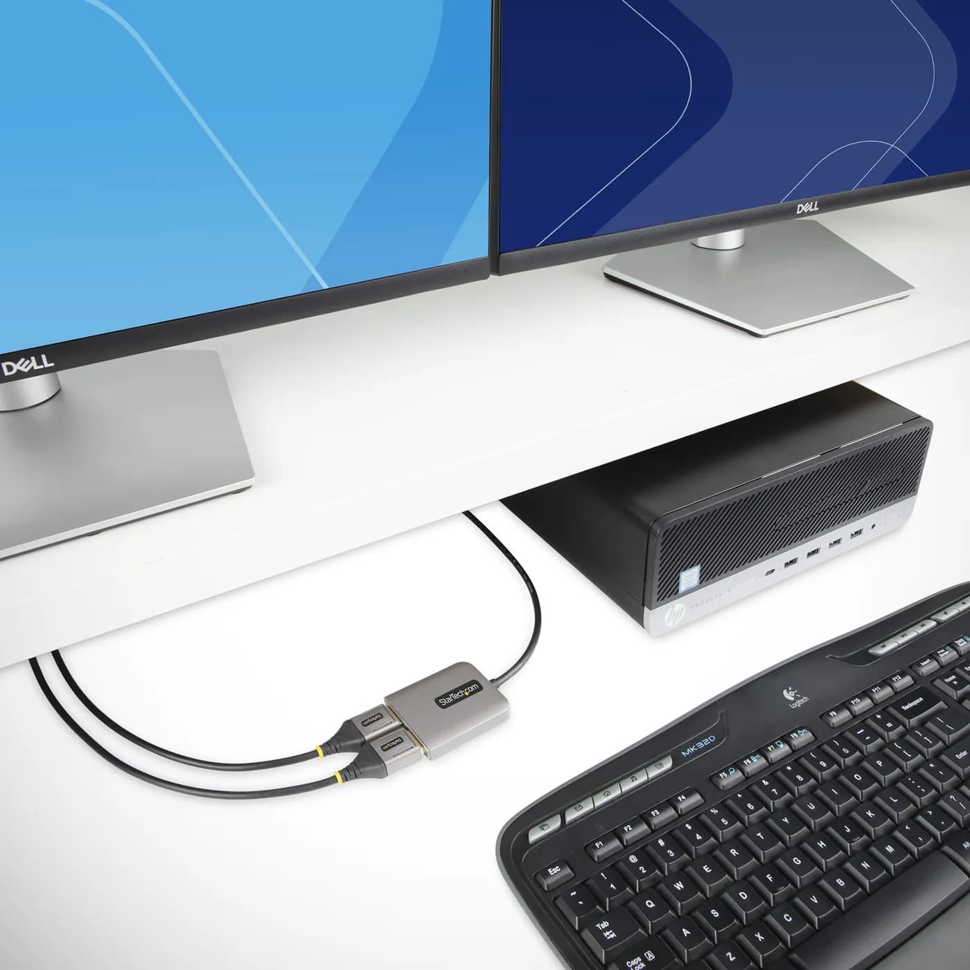 StarTech.com Hub MST de 2 Puertos DisplayPort 1.4 - Divisor Splitter D 6