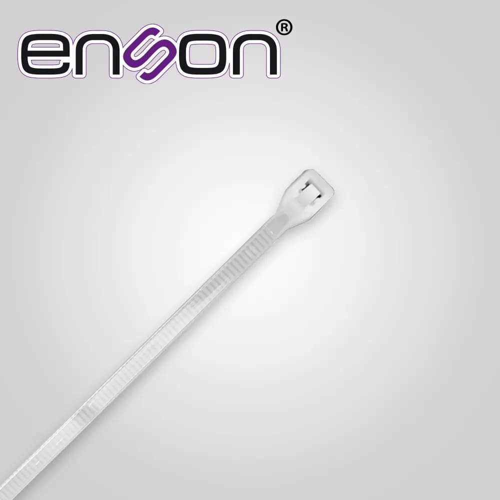 CINCHO DE NYLON ENSON ENS-CH190W COLOR NATURAL DE 4.8 X 190MM DE LONGI 2