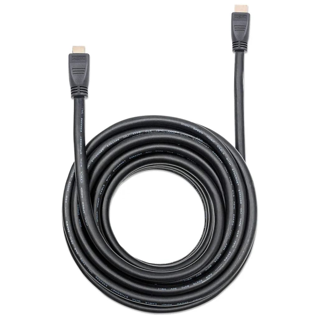 Manhattan Cable HDMI de alta velocidad con Ethernet, para pared 5