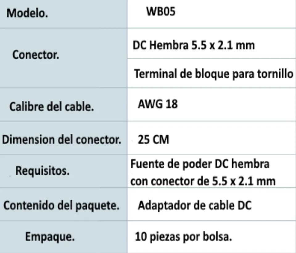 SAXXON PSUWB05 - Bolsa de 10 Conectores Hembra para Fuente de Alimenta 2