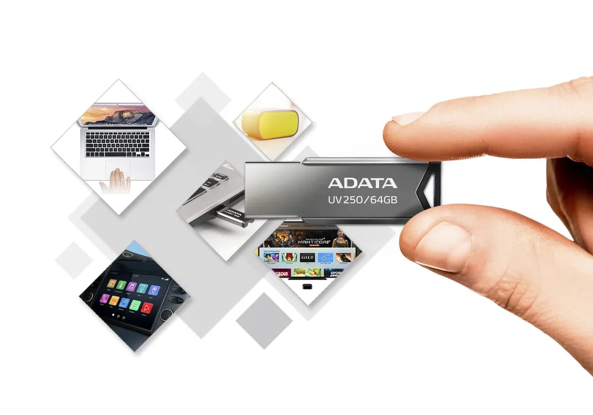 ADATA UV250 unidad flash USB 16 GB USB tipo A 2.0 Plata 7