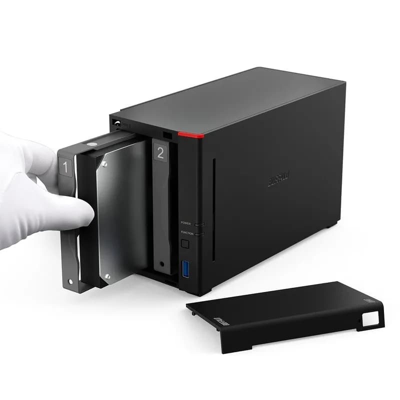 Buffalo LinkStation LS720D NAS 4 TB Unidad de disco duro Negro 6