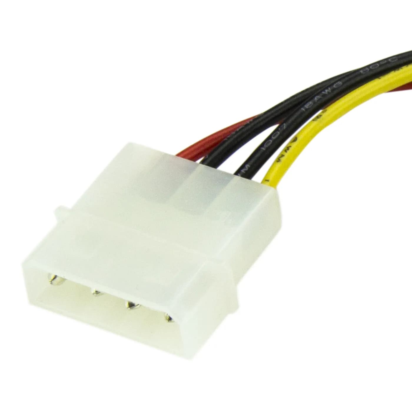 StarTech.com Cable Adaptador de 15cm de Alimentación LP4 4 Pines a SAT 2