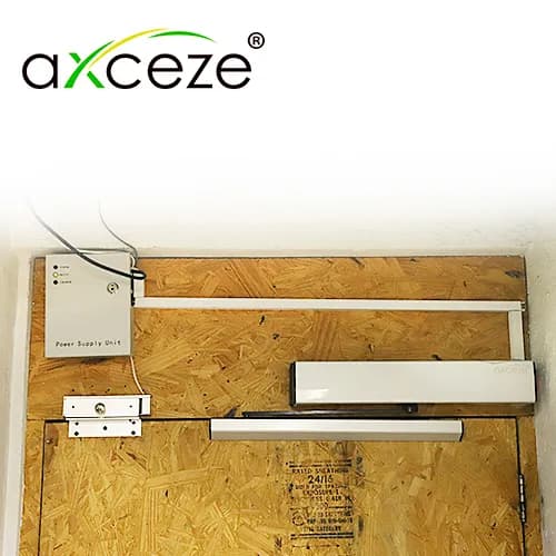 BRAZO AUTOMATICO ABREPUERTA BATIENTE AXCEZE MODELO AX-PULLBAR IDEAL PA 2