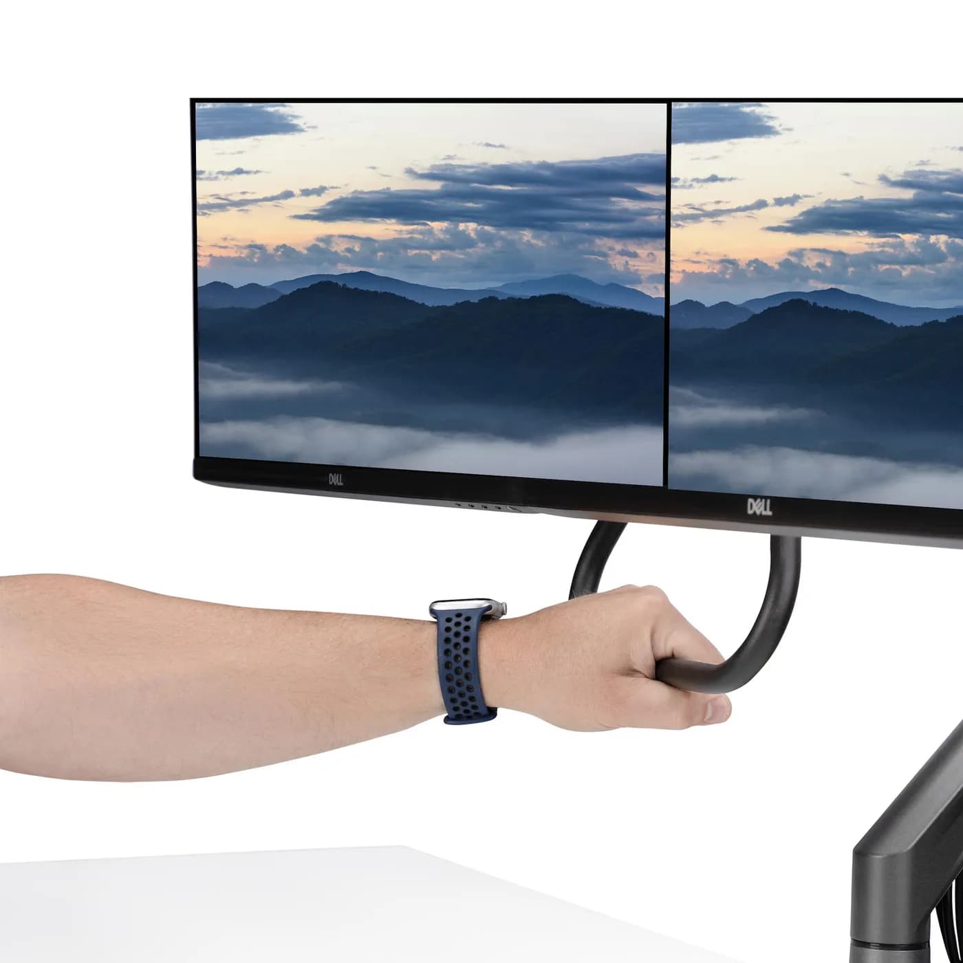 StarTech.com H2M1AS2-MONITOR-ARM soporte para pantalla plana 68.6 cm ( 8