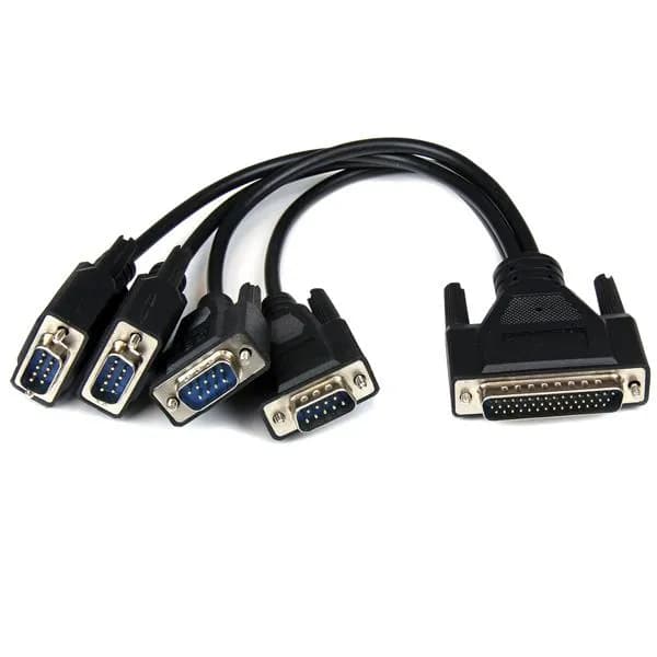 StarTech.com Tarjeta Adaptadora PCI Express PCI-E de 4 Puertos Serial  2