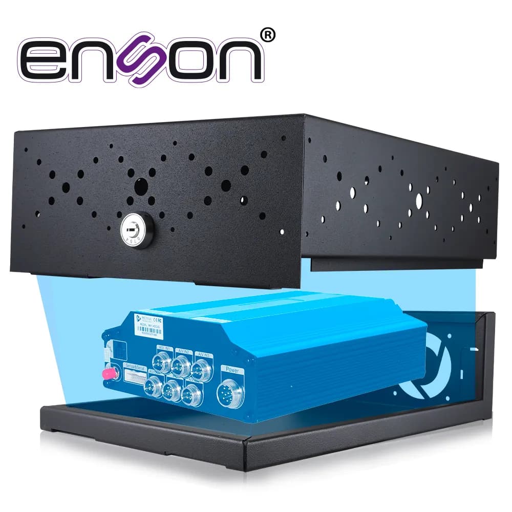 GABINETE DE SEGURIDAD ENSON LINCE13 PARA DVR MOVIL 380X270X115MM CON V 2