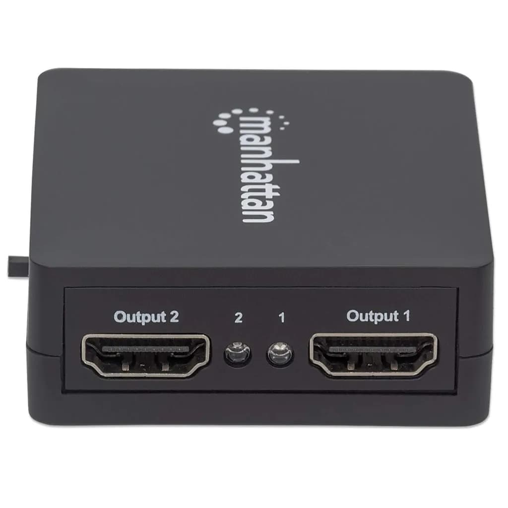 Manhattan Video Splitter HDMI de 2 puertos, 1080p 4