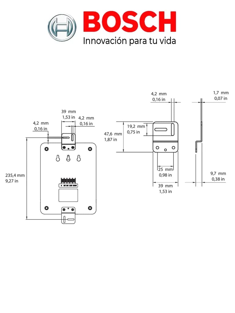 BOSCH M_LB10UC06FL- Altavoz / Caja acústica 6W / Plana / Blanca 3