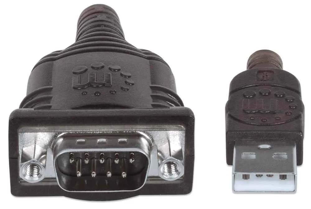 Manhattan Convertidor de USB a Puerto Serial 3