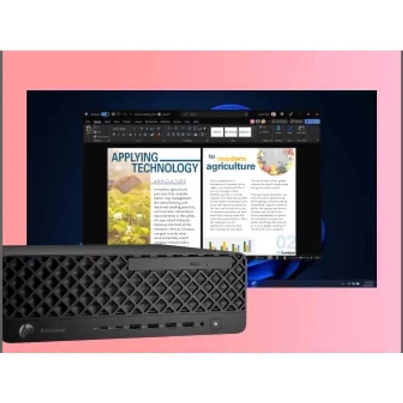 HP EliteDesk 8 SFF G1i Desktop AI PC Intel Core Ultra 7 265 16 GB DDR5 3