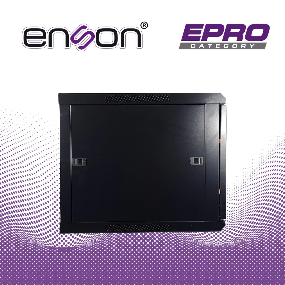 GABINETE DE PARED ENSON ENS-RKGB9U2 9UR PUERTA FRONTAL DE CRISTAL TEMP 6