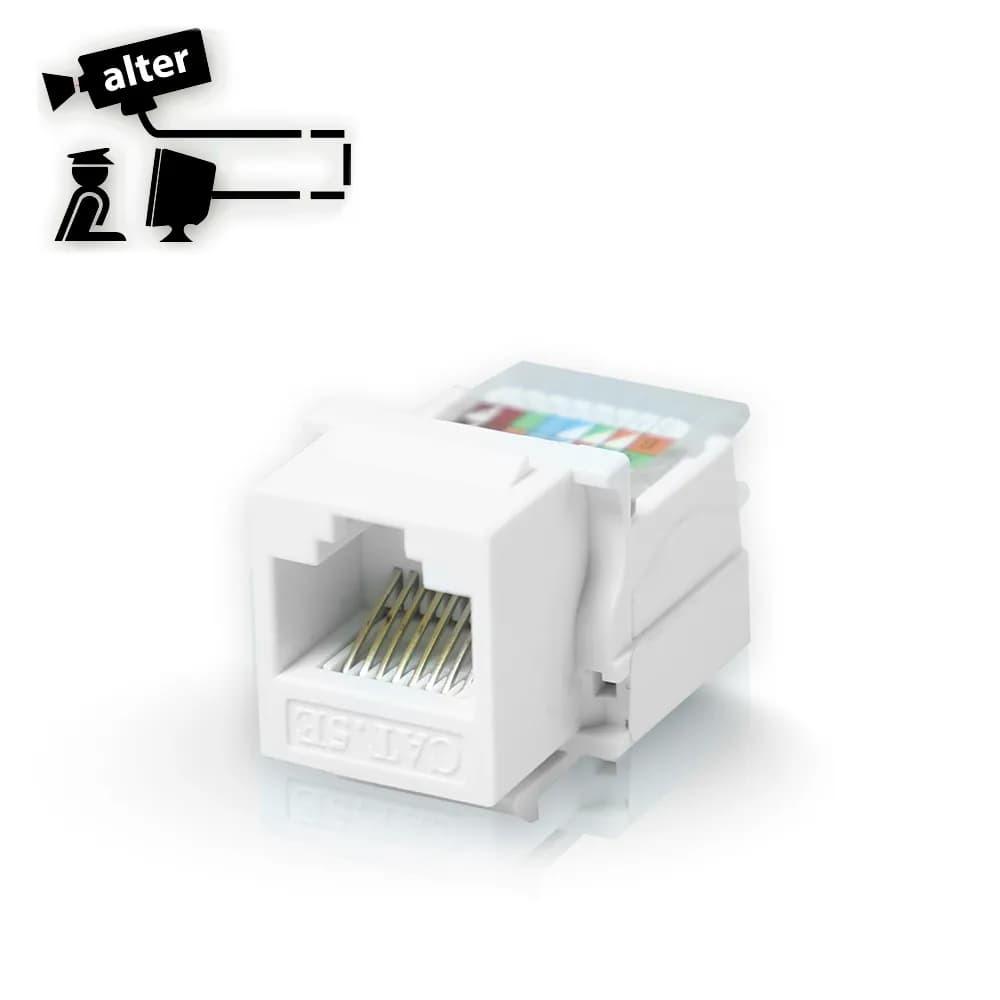 Alter JACK-CAT5E S/PINZAS