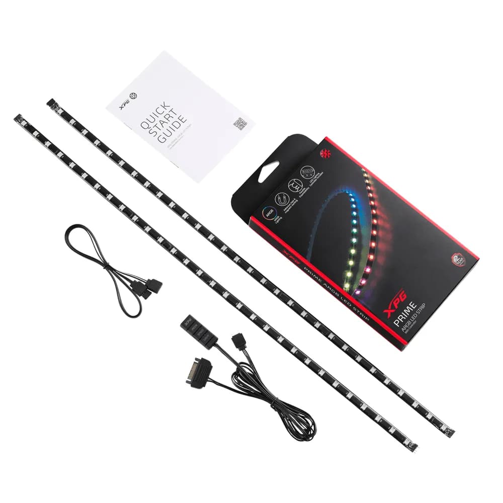 TIRA DE LED ARGB XPG PRIME (2 TIRAS DE 60CM) (ARGBSTRIP-BKCWW) 5