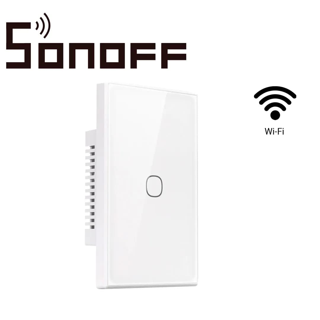 APAGADOR DE PARED TOUCH TX GEN2 SONOFF T6-1C-120M / 1CH ON/OFF INALAMB 4