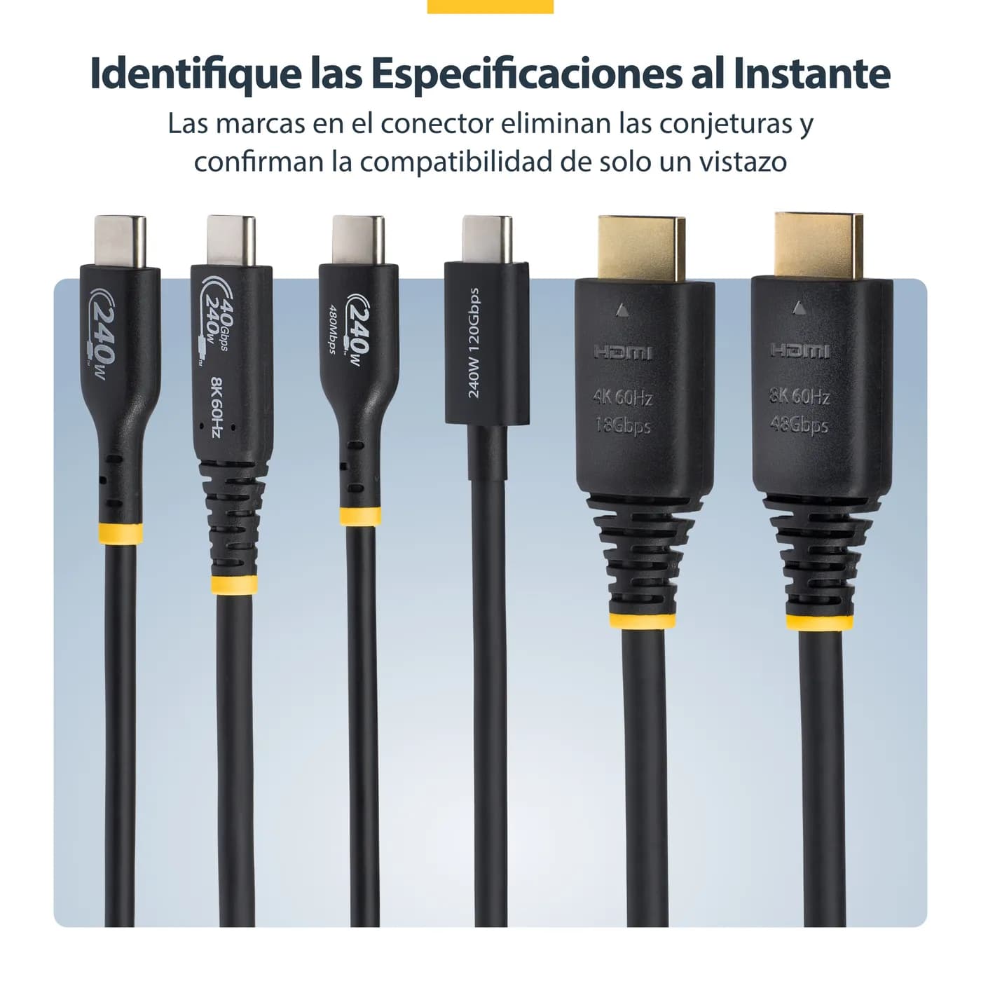 StarTech.com Cable HDMI de 2m Certificado de Ultra Alta Velocidad - 8K 10