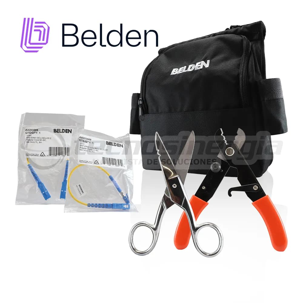 KIT DE TERMINADO FIBRA OPTICA BELDEN AX104271 / PARA CONECTORES BRILLI 4