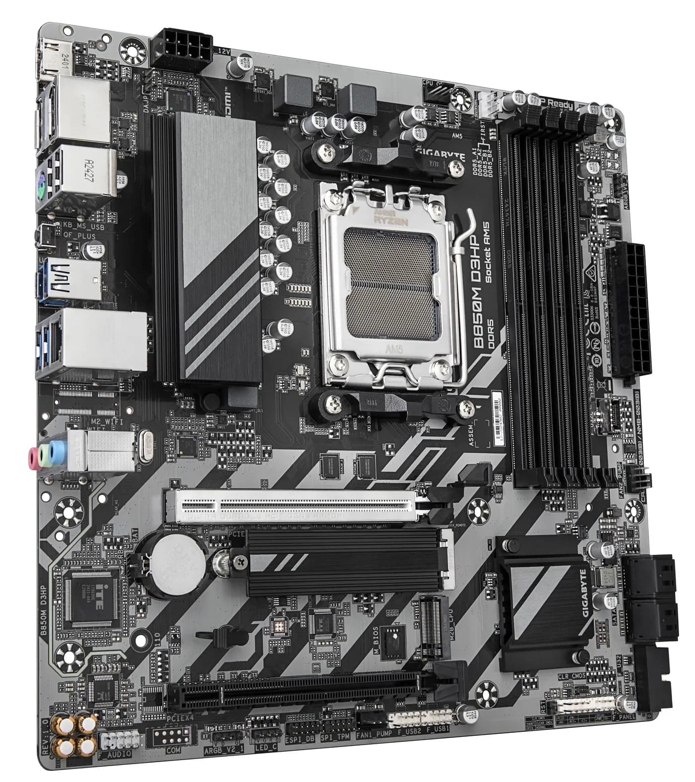 GIGABYTE B850M D3HP placa base AMD B850 Enchufe AM5 Micro ATX 3