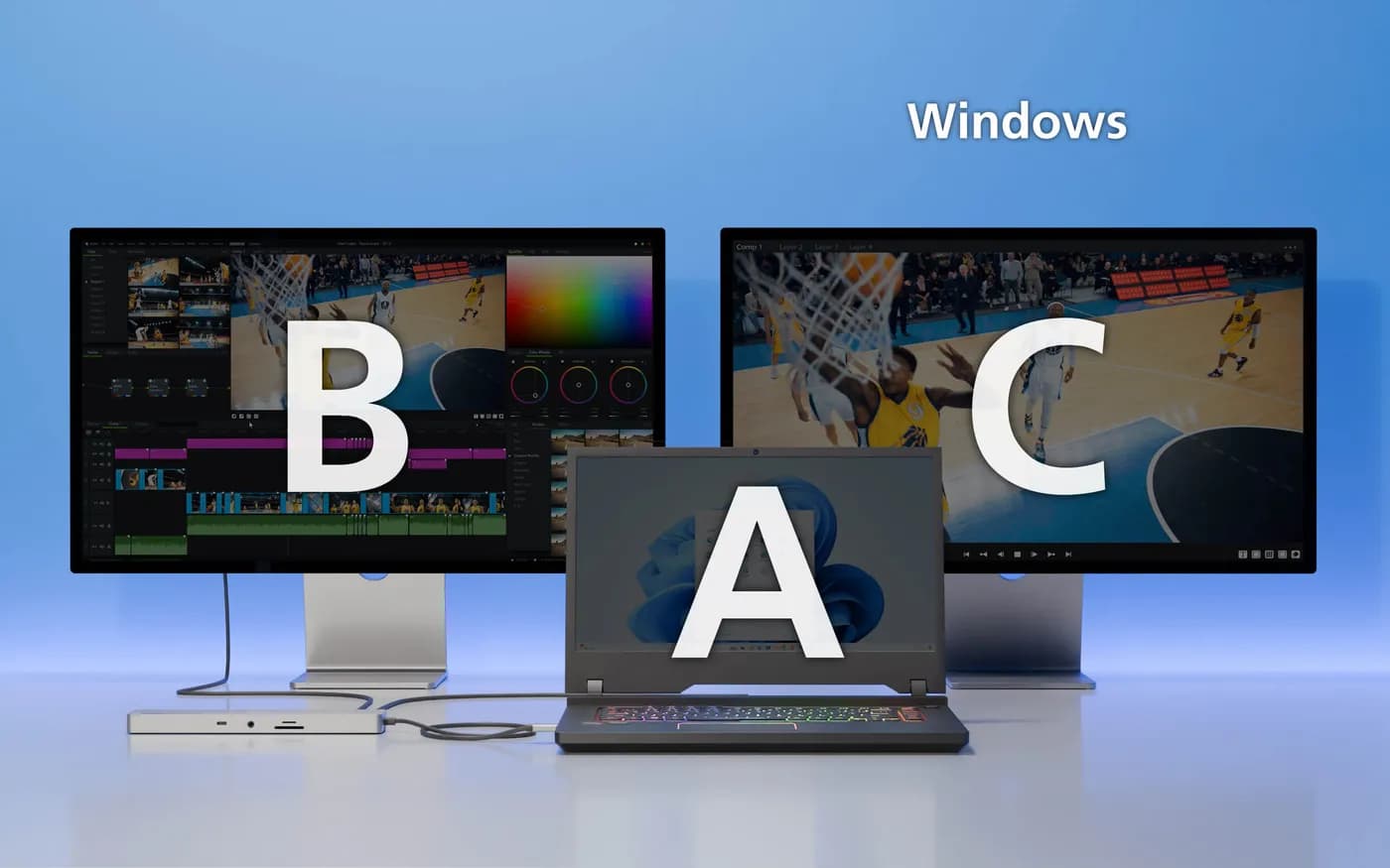 Dock Multipuerto USB-C / 11 en 1 / 8K@120Hz Single o Dual 4K@60Hz / PD 4
