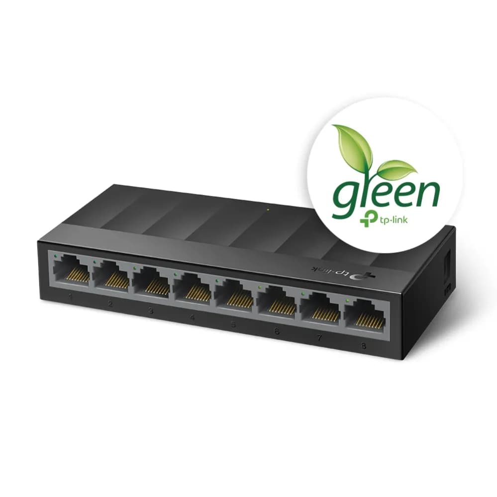 Switch de escritorio / 8 puertos Gigabit / 16 Gbps capacidad de conmut 2
