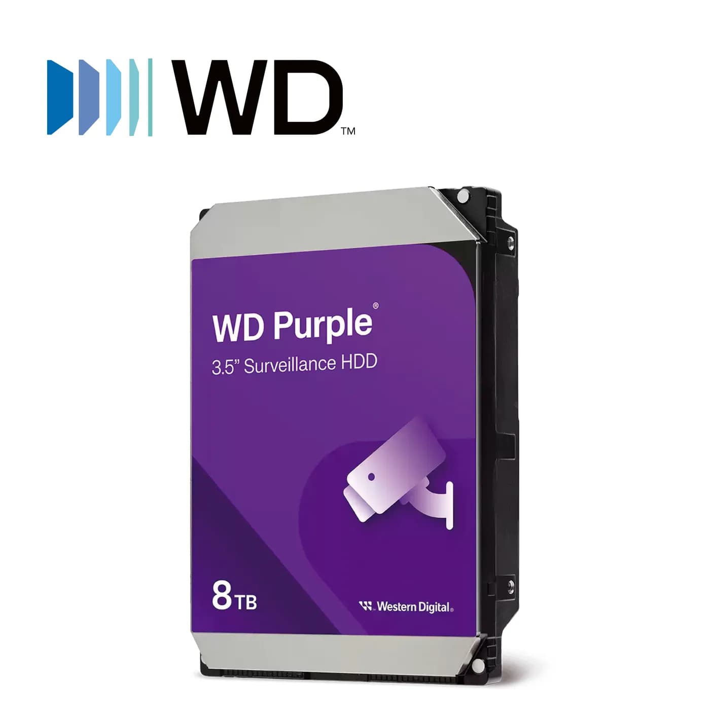 DISCO DURO DD 8TB SATA WD PURPLE WD85PURZ SATA 3.5 5640 RPM 256MB CACH 2