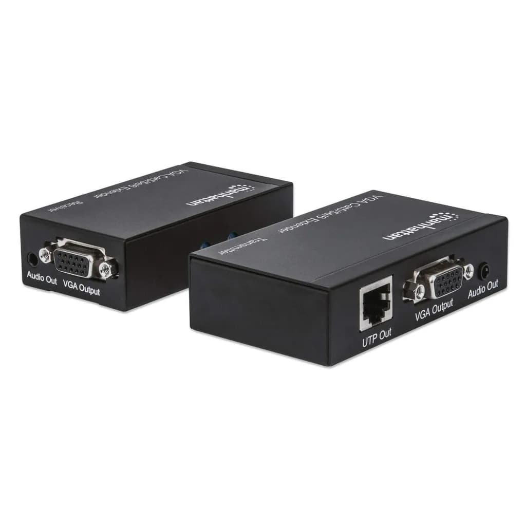 Manhattan Extensor VGA Cat5/ 5e/6 4