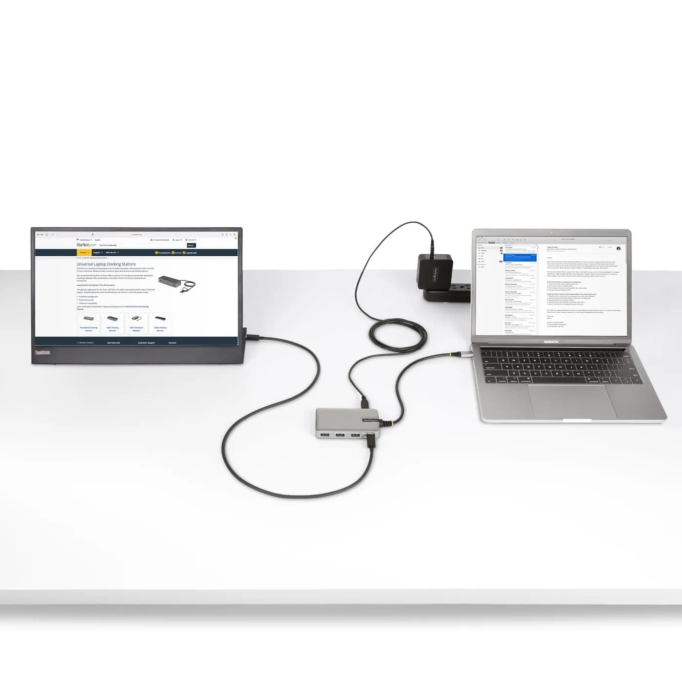 StarTech.com Hub USB-C de 4 Puertos con Modo Alt de DP para USB-C y Sa 6