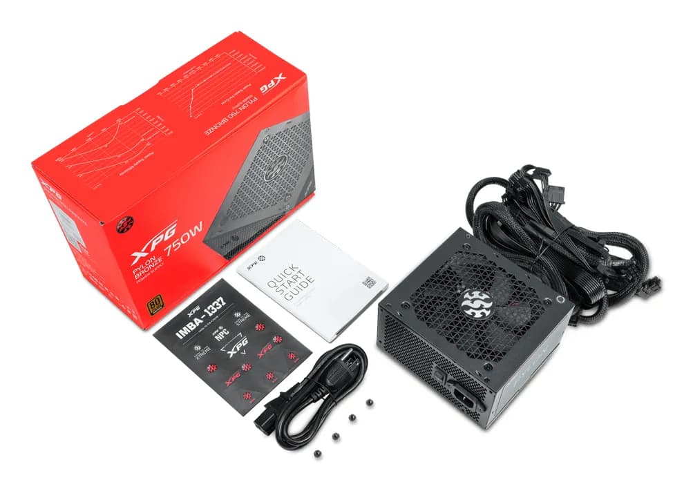 FUENTE DE PODER XPG PYLON 650W, NEGRO (PYLON650B-BKCUS) CERTIFICADA 6