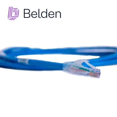 PATCH CORD UTP CAT6A BELDEN CA21106007 / INTERIOR / AZUL / 4 PARES / 2 2