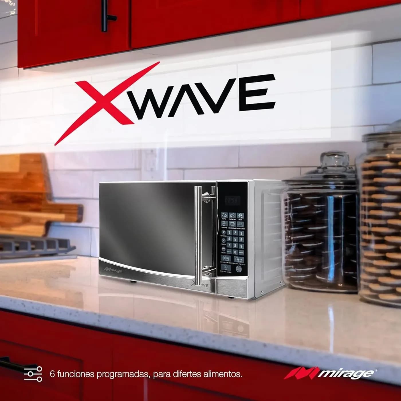 HORNO DE MICROONDAS XWAVE 2L (.7FT) 4