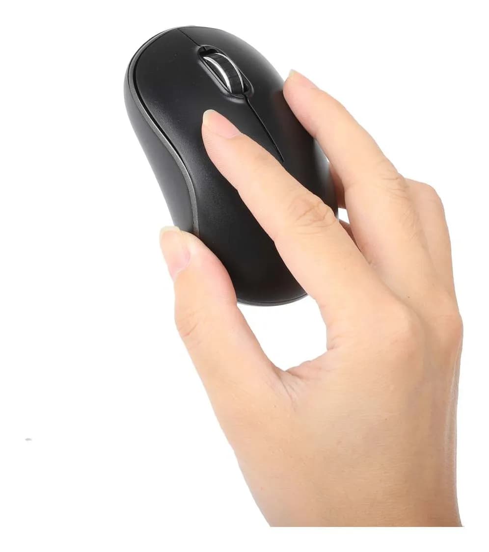 Manhattan Nano receptor USB-A, tres botones y rueda de desplazamiento, 8