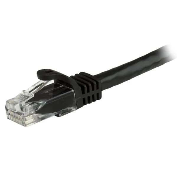 StarTech.com Cable de Red de 30cm Negro Cat6 UTP Ethernet Gigabit RJ45 2