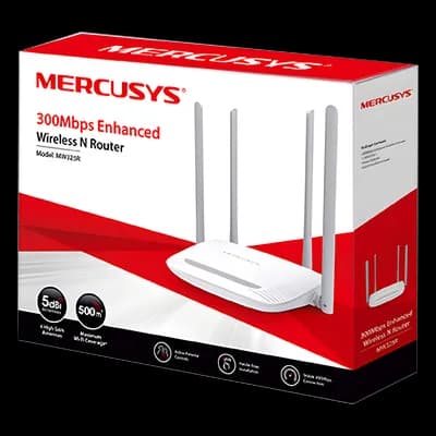 Router Inalámbrico N / 300 Mbps / 2.4 GHz / 1 Puerto WAN 10/100 Mbps /
