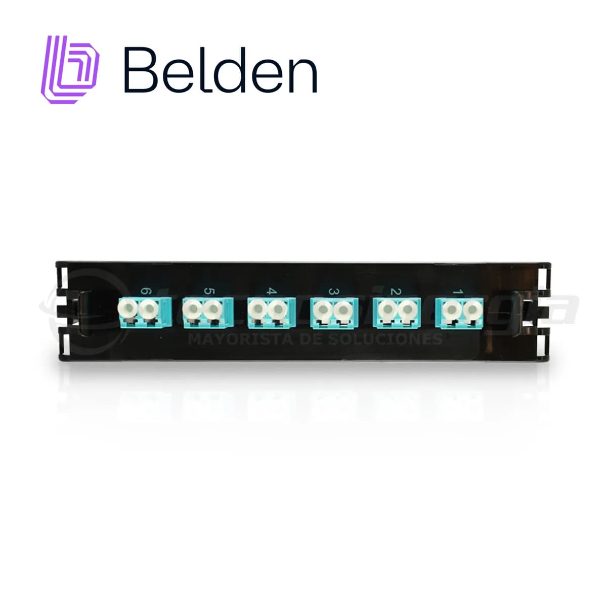 FRAME FX ECX MULTIMODO BELDEN FF3X06LD / OM3 / AQUA / LC DUPLEX / 6 PU 2