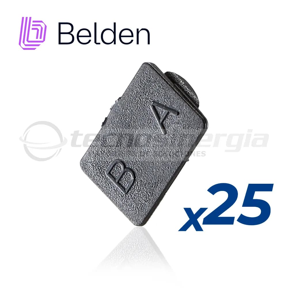 CLIP UNIVERSAL BRILLANCE BELDEN FXBUCLLDB25N LC DUPLEX 25 PZA NEGRO 4