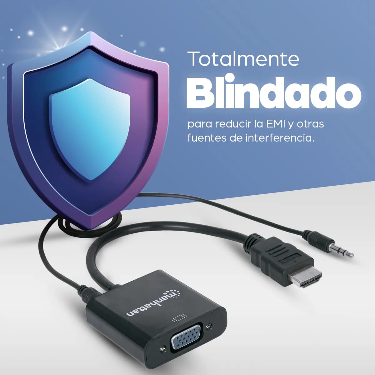 Manhattan Convertidor HDMI a VGA 10
