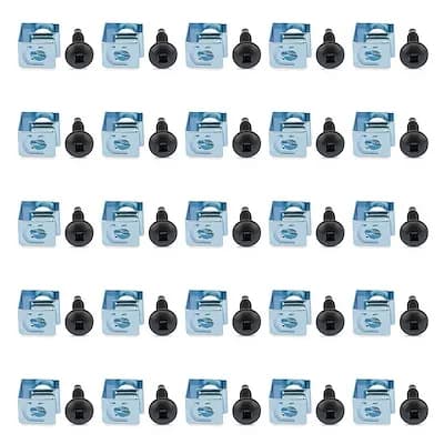 StarTech.com Paquete de 50 Tornillos 10-32 y Tuercas Clip para Gabinet 6