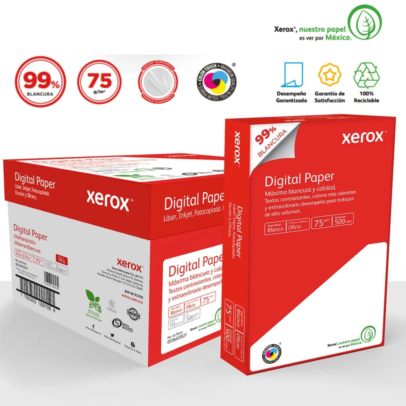 Xerox Papel 3M2021 CAJA