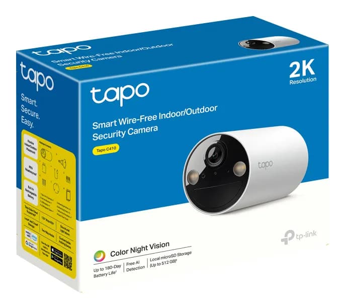 TP-Link Tapo C410 Bala (forma) Cámara de seguridad IP Exterior 2304 x  10