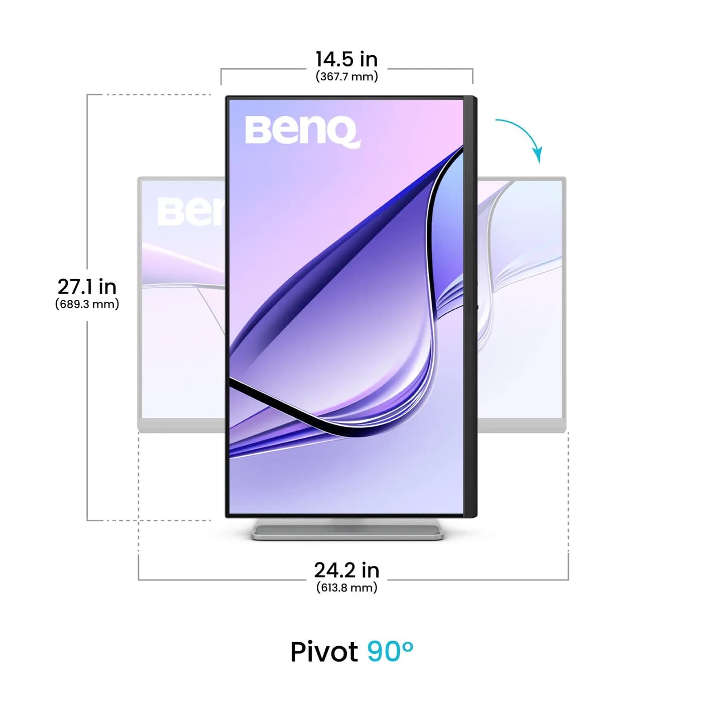 BenQ MA270U monitor de computadora 68.6 cm (27") 3840 x 2160 Pixeles 4 4