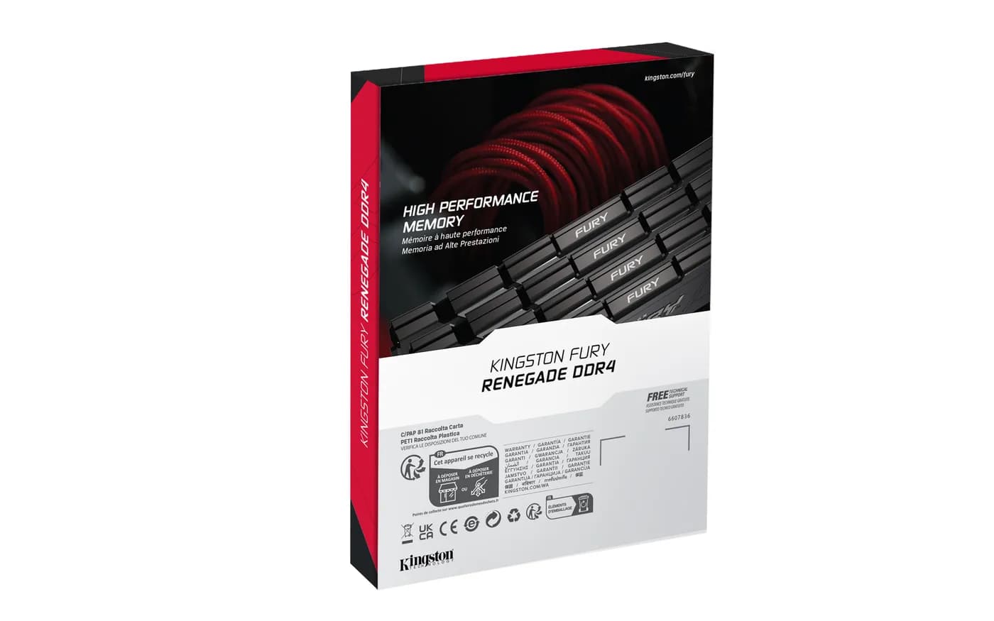 Kingston Technology FURY Renegade módulo de memoria 16 GB 1 x 16 GB DD 5