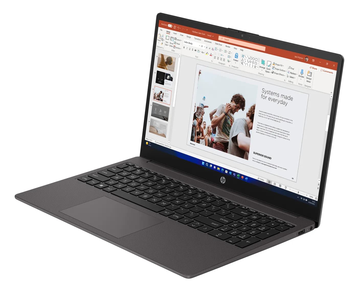 HP 250 15.6 inch G10 Notebook PC Intel® Core™ i3 i3-N305 39.6 cm (15.6 3