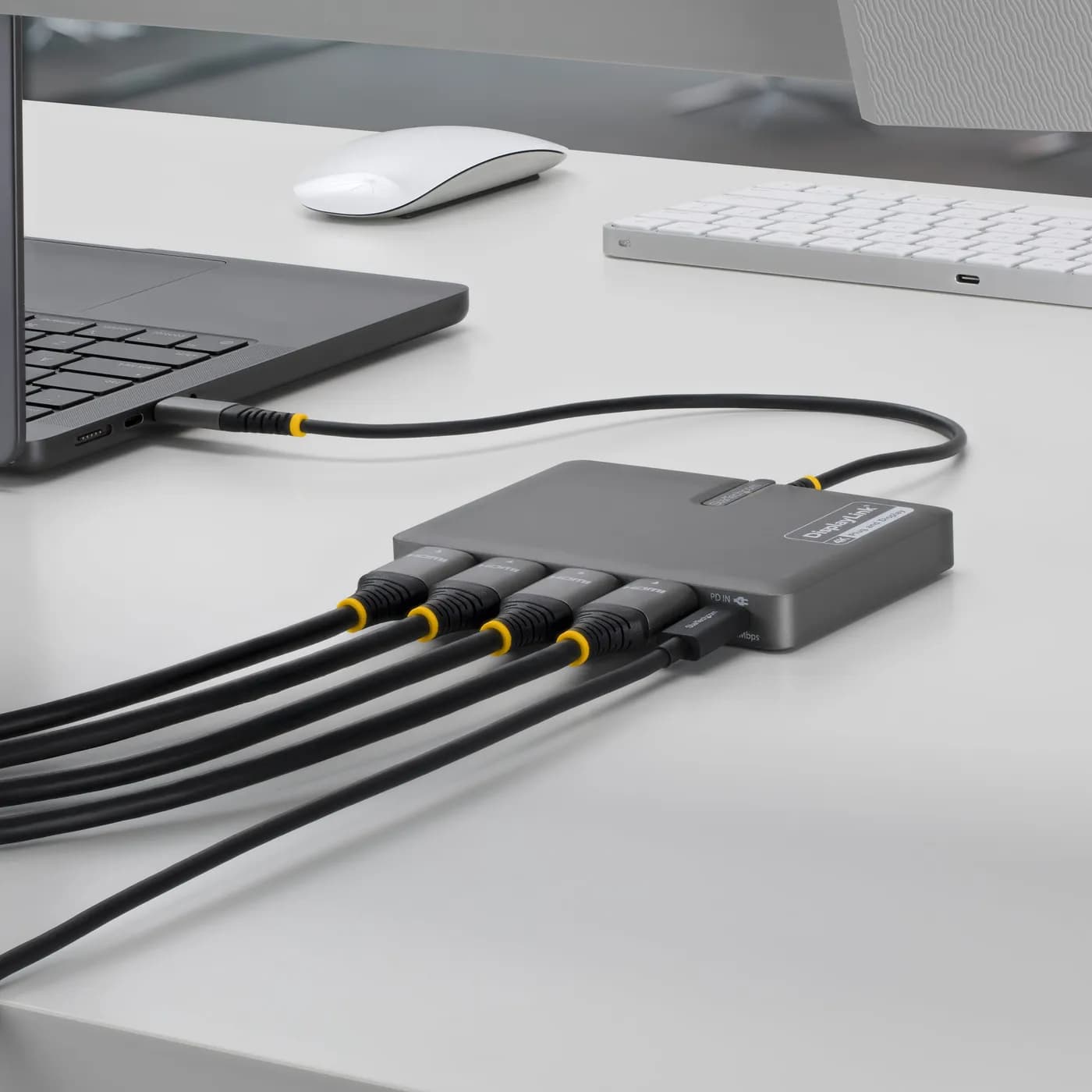 StarTech.com QUAD-USB-HDMI-ADAPT base para laptop o replicador de puer 5