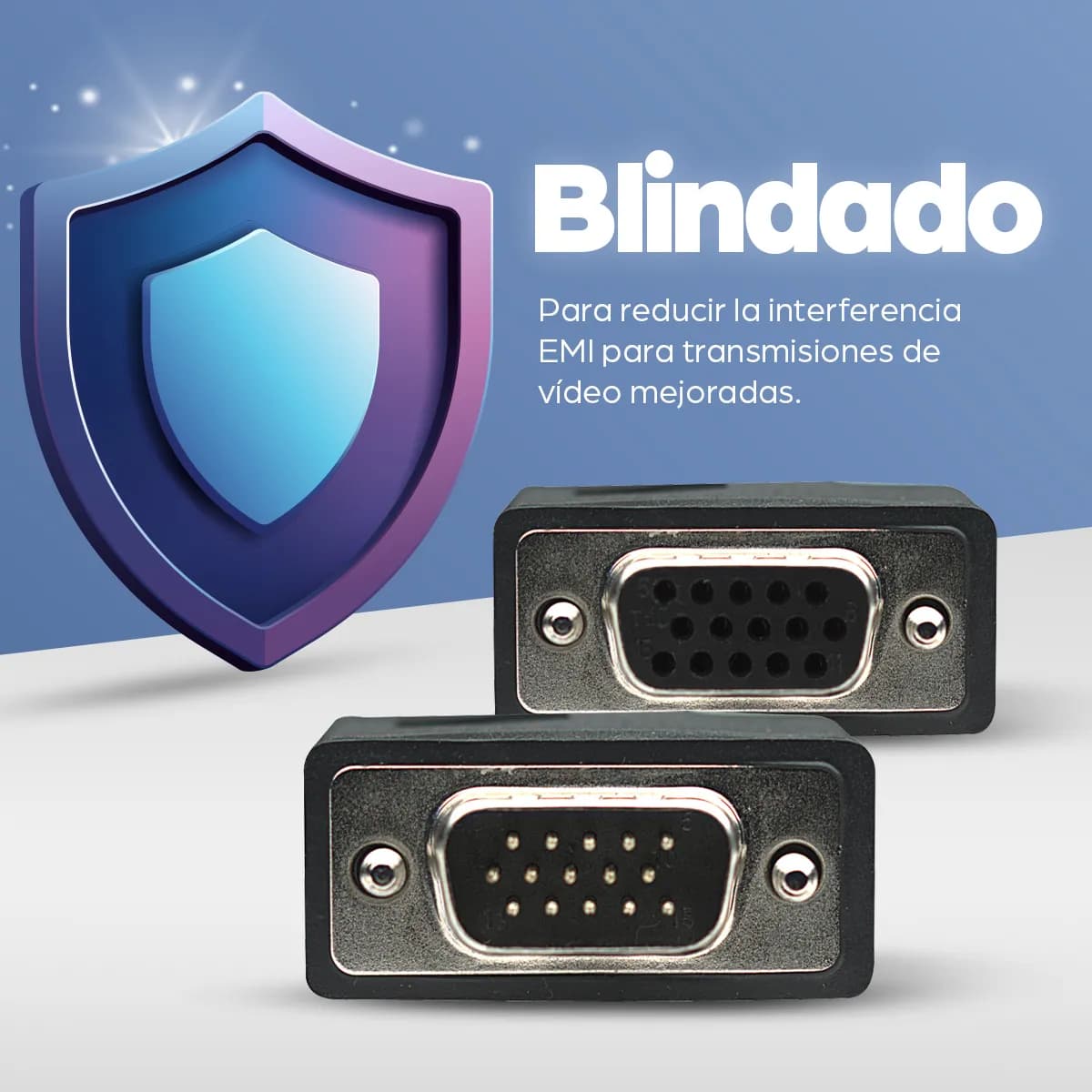 Manhattan Cable de Extensión para monitor SVGA 5