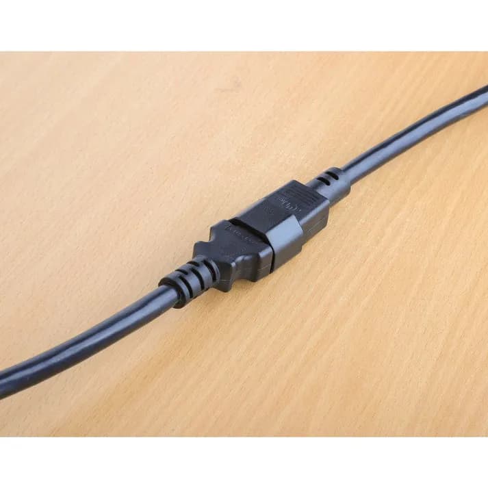 Manhattan Cable de alimentación con conector C13 hembra a C14 macho, 1 4