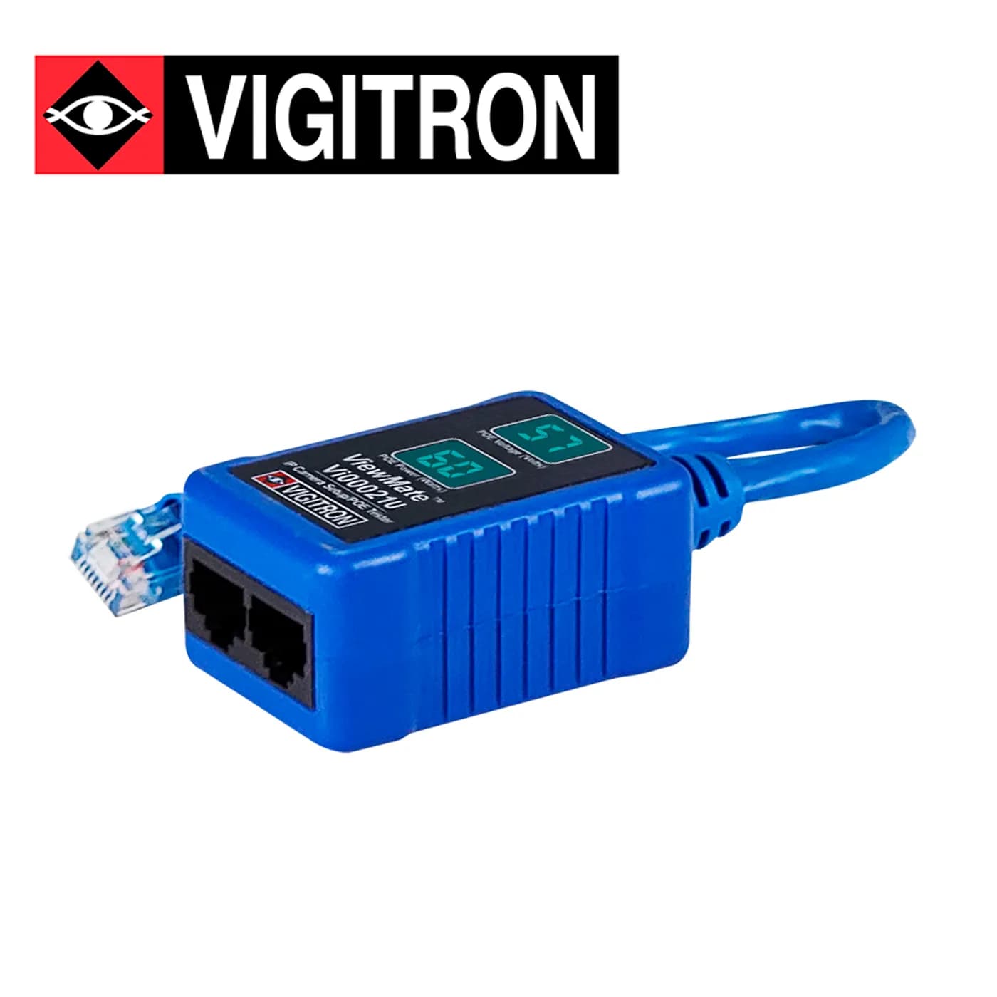 TESTER POE AF/AT/BT VIGITRON VI00021U / DISPLAY LED VOLTAJE 2 DIGITOS  3
